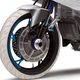Illustration for article titled This Yamaha Electric Motorcycle Concept Is Two Wheel Drive